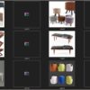 92 Modern Stools & Benches 3dsbox Models - Vol.118
