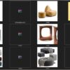 92 Modern Stools & Benches 3dsbox Models - Vol.118