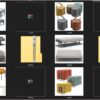 92 Modern Stools & Benches 3dsbox Models - Vol.118