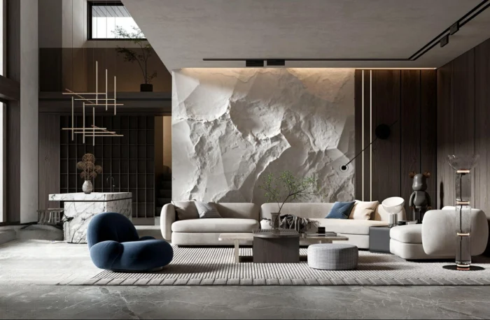 full scene living room 3d model 3ds max vol103 (1)