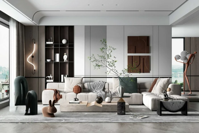 full scene living room 3d model 3ds max vol103 (12)