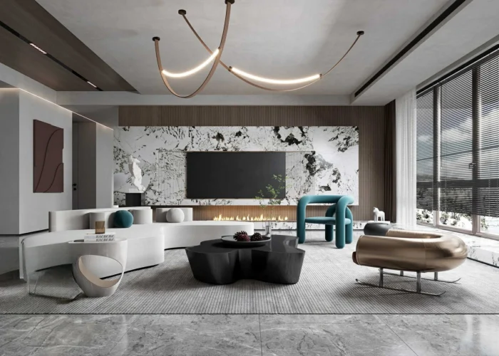 full scene living room 3d model 3ds max vol103 (3)