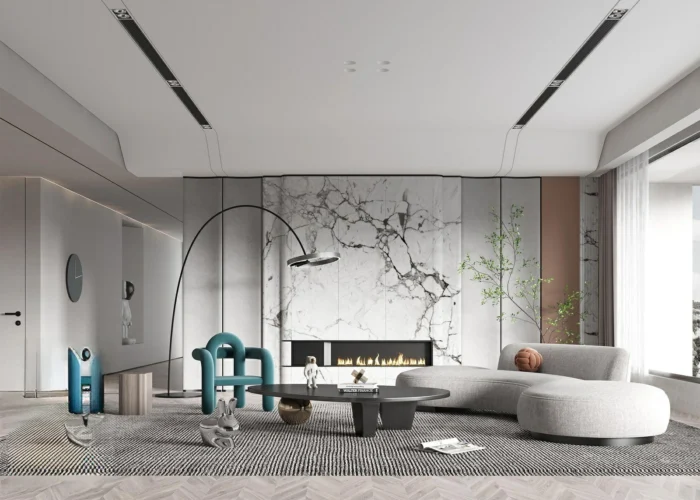 full scene living room 3d model 3ds max vol103 (9)