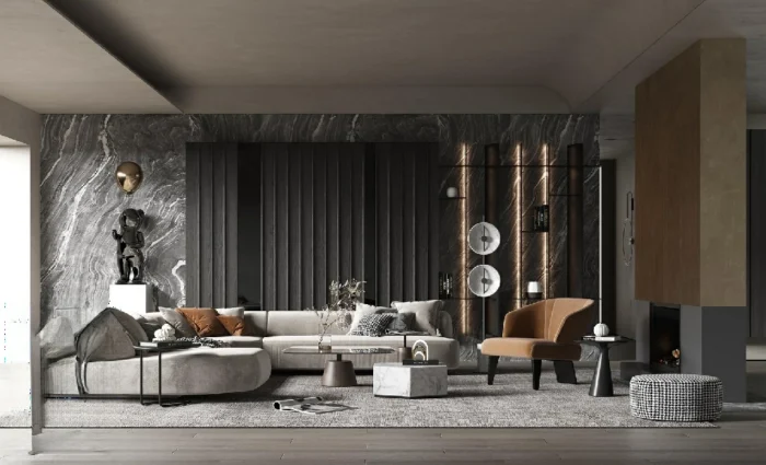 full scene living room 3d model 3ds max vol101 (14)