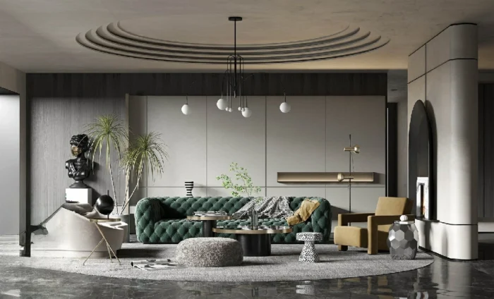 full scene living room 3d model 3ds max vol101 (17)