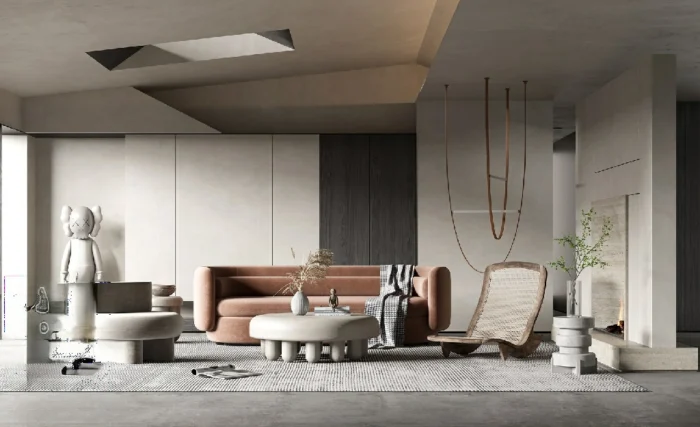 full scene living room 3d model 3ds max vol101 (18)