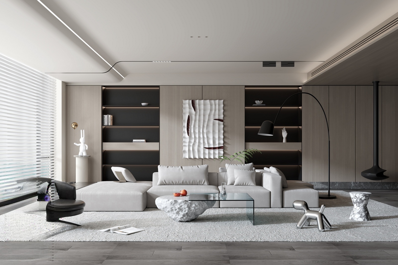 full scene living room 3d model 3ds max vol102 (1)