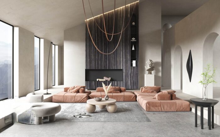 full scene living room 3d model 3ds max vol102 (13)