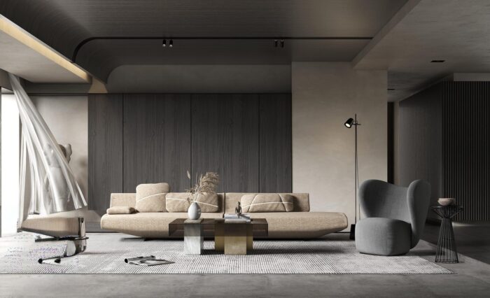full scene living room 3d model 3ds max vol102 (15)