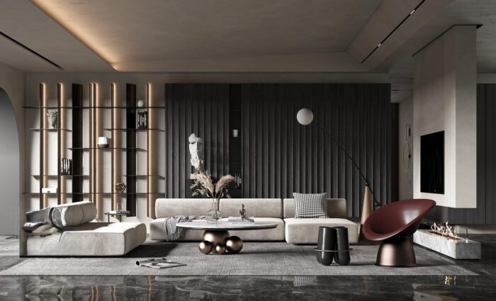 full scene living room 3d model 3ds max vol102 (17)