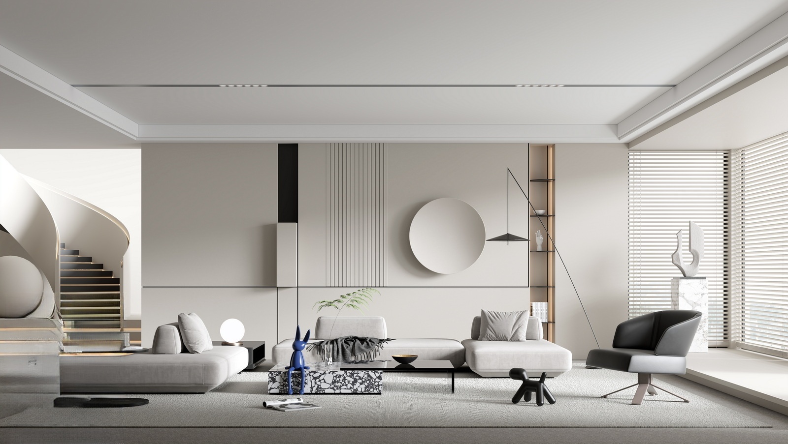 full scene living room 3d model 3ds max vol102 (19)