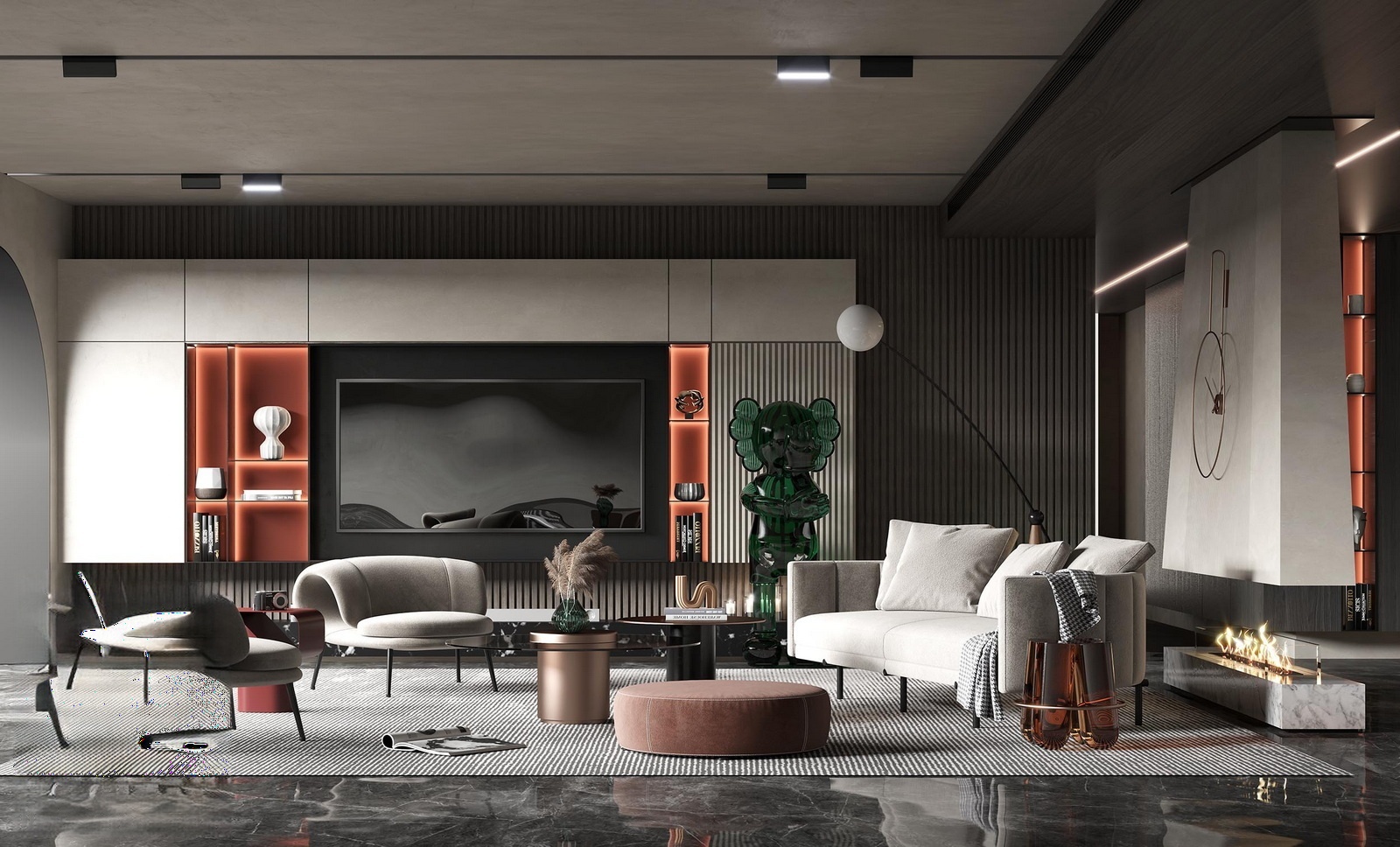full scene living room 3d model 3ds max vol102 (20)