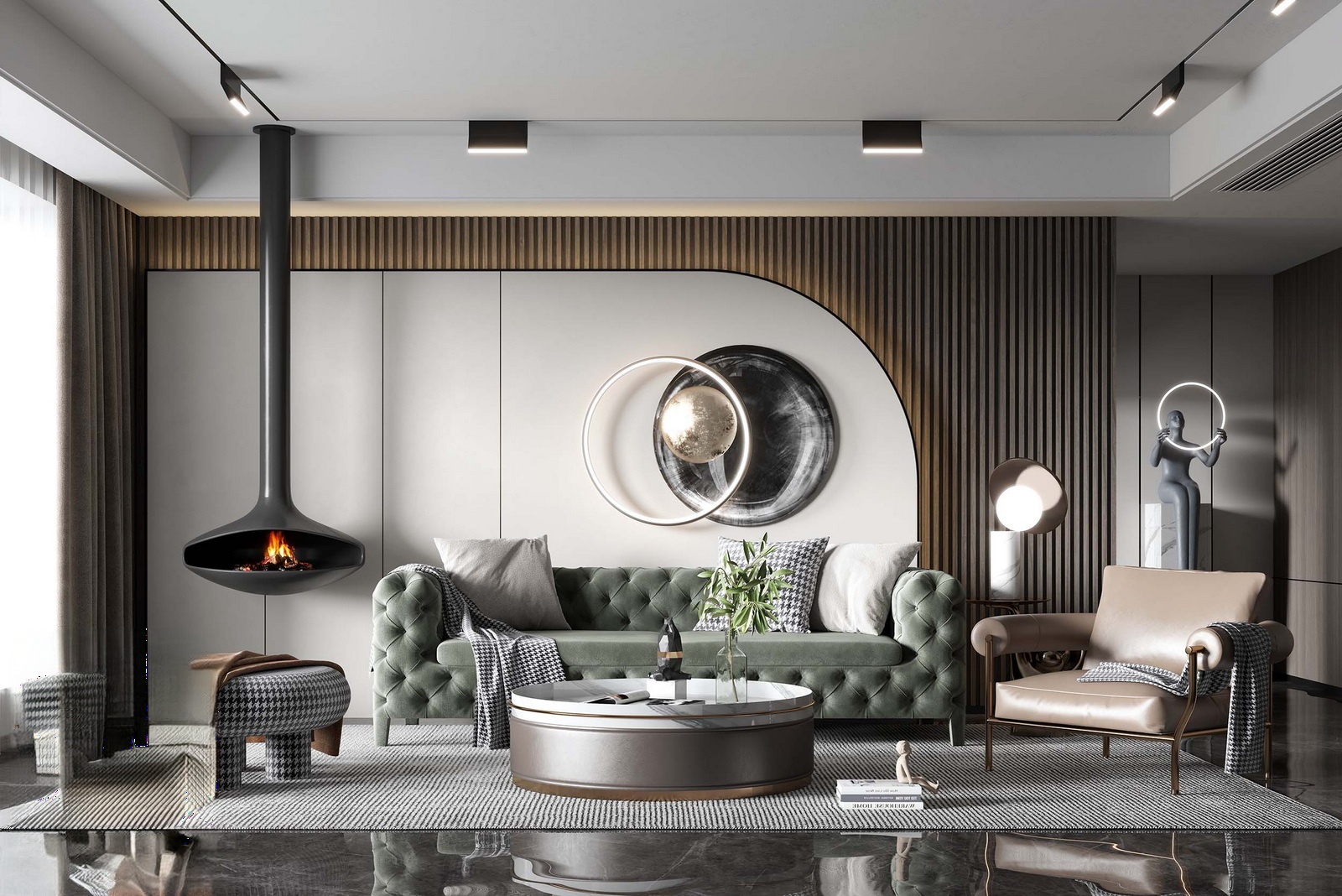 full scene living room 3d model 3ds max vol102 (3)
