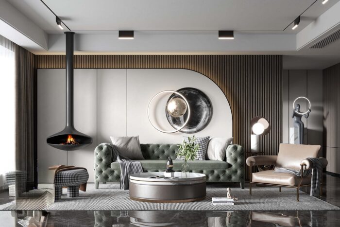 full scene living room 3d model 3ds max vol102 (3)