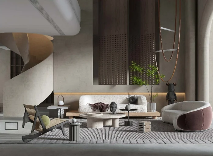 full scene living room 3d model 3ds max vol104 (14)