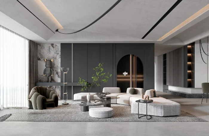 full scene living room 3d model 3ds max vol104 (2)