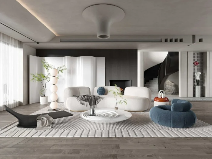full scene living room 3d model 3ds max vol105 (5)