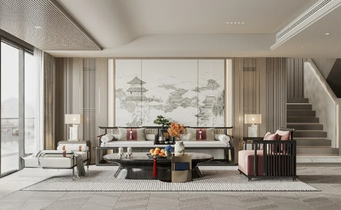 full scene living room 3d model 3ds max vol106 (16)