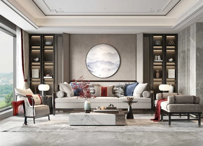 full scene living room 3d model 3ds max vol106 (3)