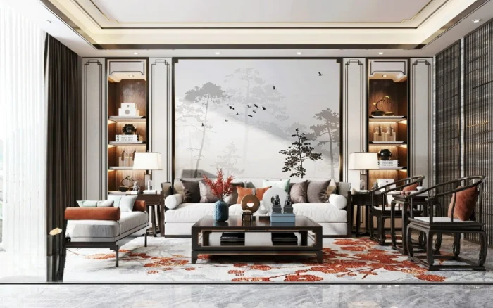 full scene living room 3d model 3ds max vol106 (7)