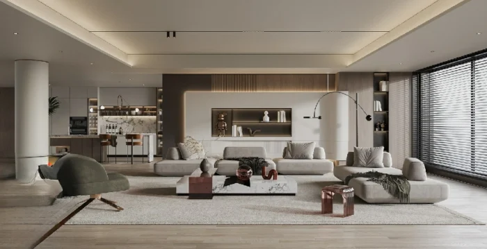 full scene living room 3d model 3ds max vol107 (10)