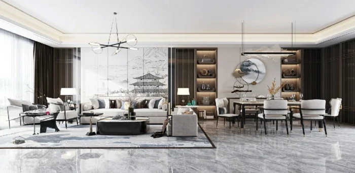 full scene living room 3d model 3ds max vol107 (11)