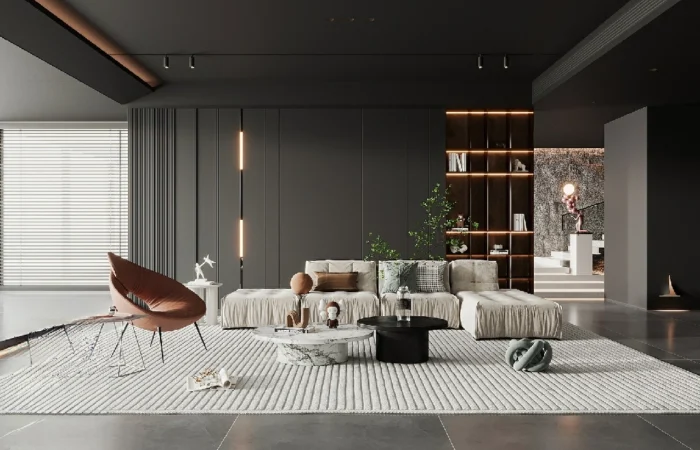 full scene living room 3d model 3ds max vol107 (20)