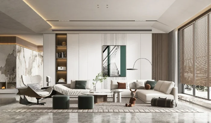 full scene living room 3d model 3ds max vol108 (19)