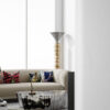 Modern Eclectic High Ceiling Living Room Scene 3D Model - Corona Render